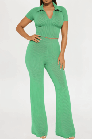 flare pants set