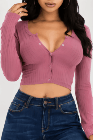 ribbed crop top