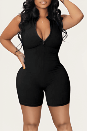 zip up romper