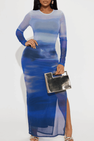 mesh dress